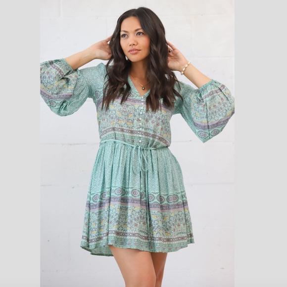 Sea Lustre Georgia Dress in Bermuda - Picture 3 of 6